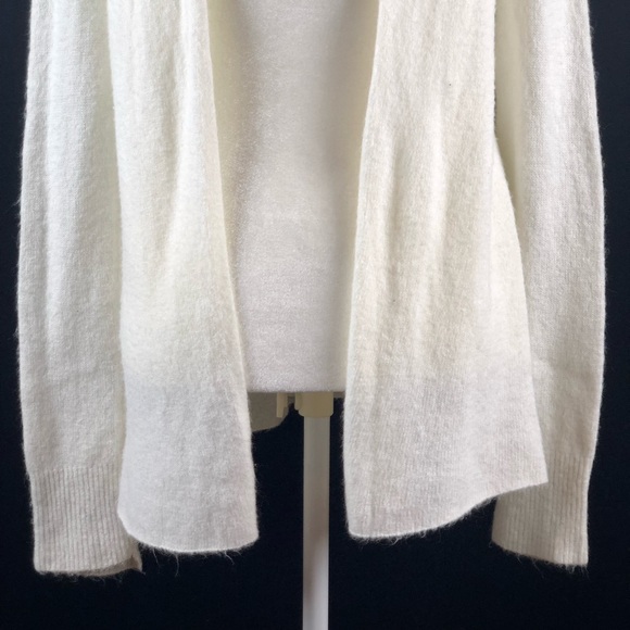 Olivaceous Ivory Fuzzy Open Back Sweater - Picture 6 of 8